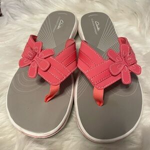 New Clarks Women's Coral Flower Sandals